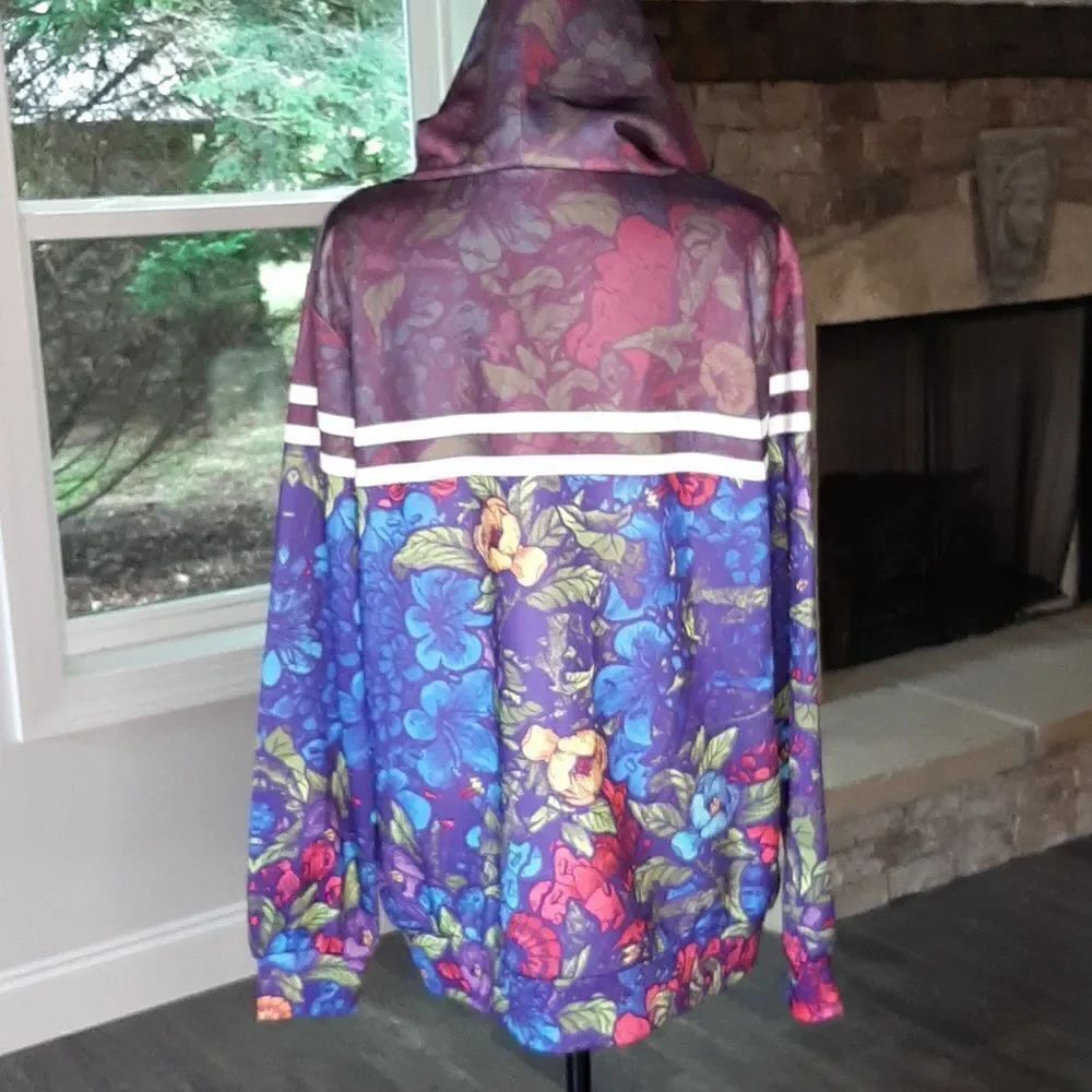 Colorful Hoodie with Drawstring - Picture 5 of 10